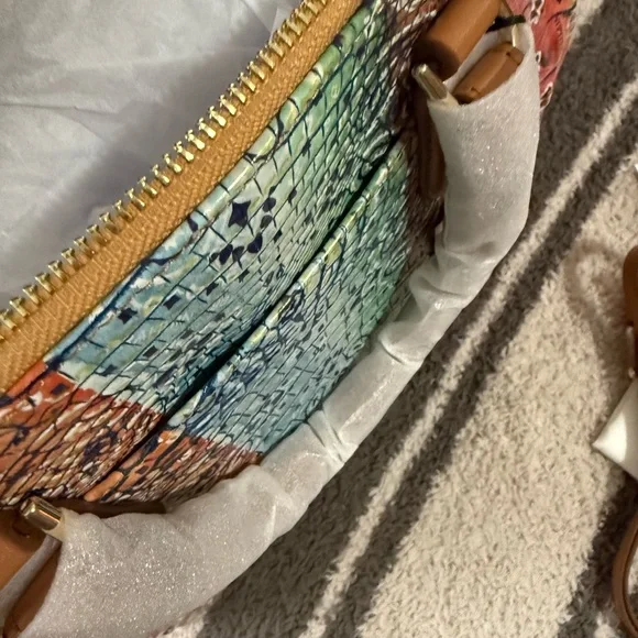 NWT BRAHMIN LARGE DUXBURY MULTI BANDANA 
“ONLY OPENED TO TAKE PHOTOS” - Picture 12 of 15